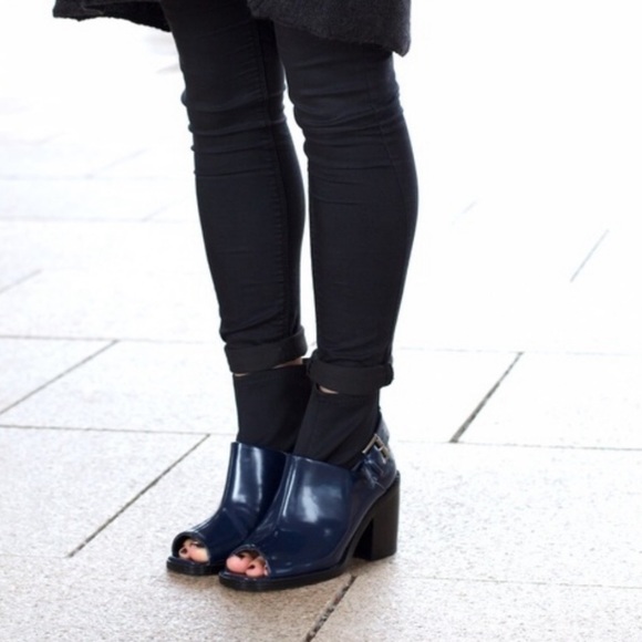 Shellys London aopen Toe Boot 9 - Picture 2 of 8